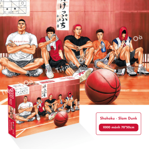 Tranh xếp hình 1000 mảnh – 70x50cm – Slam Dunk Sohoko